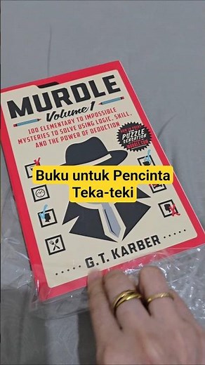 Murdle Volume 1 Puzzle Book