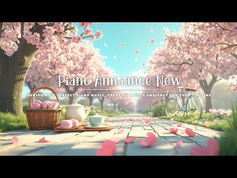 Afternoon Tea Piano Soundtrack - Relaxing Music for a Cozy Ambiance with Soft Instrumental Piano