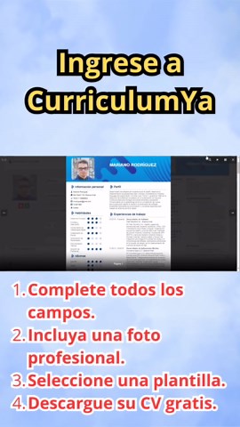 Cómo crear un currículum gratis con plantillas