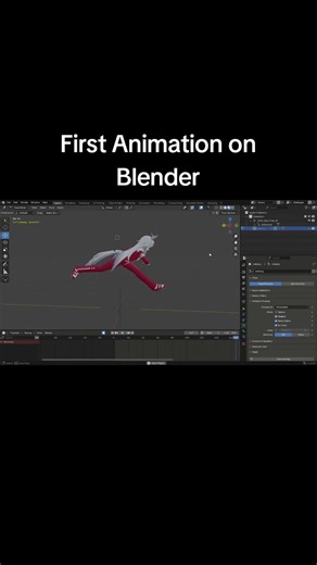 First Time Using Blender (it was pain to figure out) #umamusume #uma #animation #blender #shorts