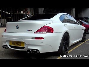 BMW M6 with Eisenmann Race Exhaust Accelerations and Revs!