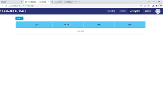 5G核心网设备配置