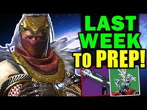 Destiny 2: Season 19 Prep Guide (WATCH BEFORE DEC 6!) - Huge Leveling Tips!
