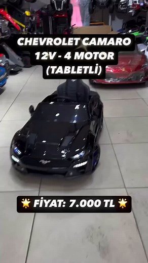 1.5K views · 32 reactions | Chevrolet Camaro - 12V - 4 MOTOR - DERİ...
