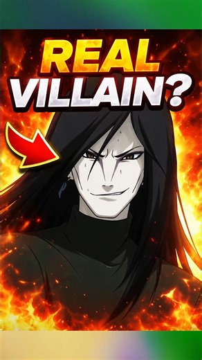 Is Orochimaru a REAL Villain? 😱🔥 | Naruto Truth Revealed