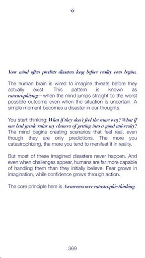 Stop catastrophizing please! #psychology #psychologyfacts