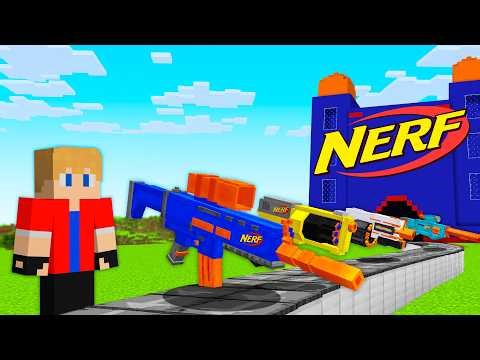 I EVOLVED the NERF TOY STORE in Minecraft!