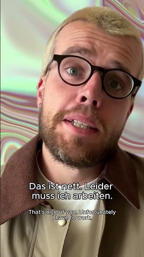 Lernt ihr Deutsch? Wir zeigen euch, wie man jemandem freundlich absagt. #deutschlernen #learngerman
