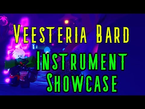 Vesteria Bard Instrument Showcase/Tutorial