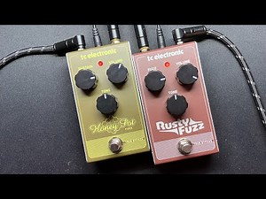 Fuzz comparison TC Electronic Honey Pot Fuzz vs Rusty Fuzz