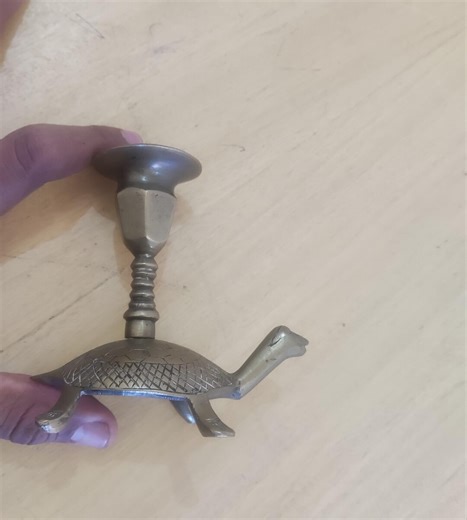 Vintage Brass Turtle Candle Holder – Antique Moroccan Style Boho Decor - Etsy
