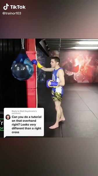 How to Throw a Powerful Overhand Right Boxing Punch