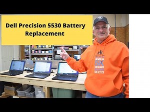 Replacing The Battery Of A Dell Precision 5530