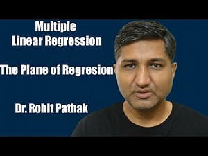 Multiple Linear Regression: Plane of Regression