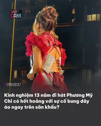 Phương Mỹ Chi có hốt hoảng với sự cố bung dây áo ngay trên sân khấu? 😟 #Y1A26 | Pho