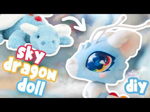 Turning the Jellycat Sky Dragon into an LPS!