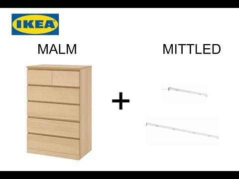 IKEA MITTLED + MALM