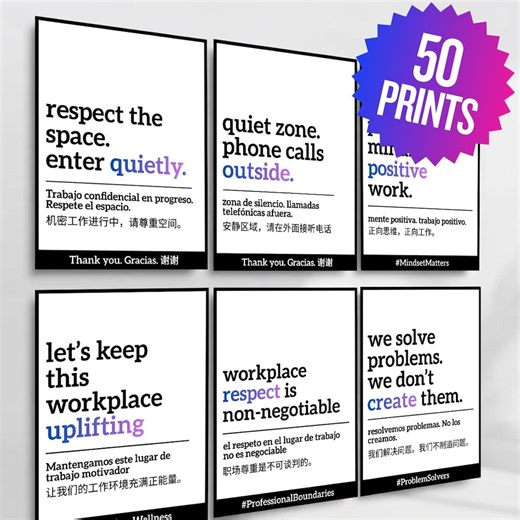 Office Signs | Minimalistic | Print Ready | Workplace Wall Decor | Office Door | Instant Download - Etsy Canada