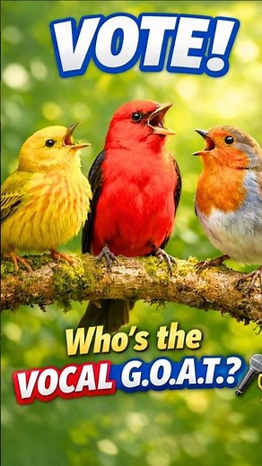 4K Morning Bird Songs: Yellow Warbler, Scarlet Tanager & European Robin | Pure Nature Sound No Music
