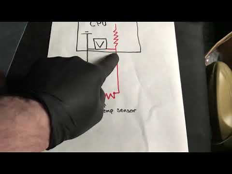 Renault traffic coolant temp sensor