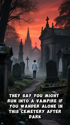 33K views · 1.8K reactions | Would You Be Brave Enough To Walk ARound Alone In This Creepy Cemetery After Dark?⚰驪 #haunted #vampire #creepy | Strange and Creepy | Facebook