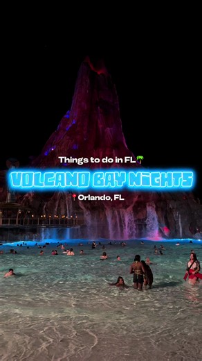 Experience Volcano Bay Nights at Orlando's Waterpark