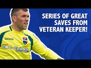 Series of great saves by veteran goalkeeper Brown!