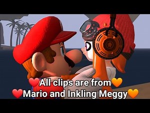 All clips are from Mario and Inkling Meggy❤️🧡