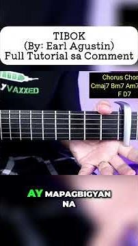 TIBOK Easy Plucking Guitar Tutorial for Beginners (Step-by-Step) #shopeetagtowin
