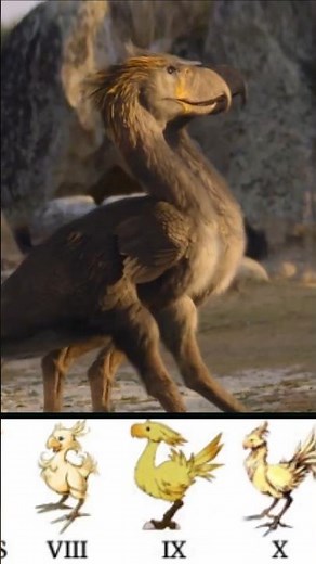 Are Chocobo’s REAL? Yes! Meet The Terror Bird! #finalfantasy #chocobo