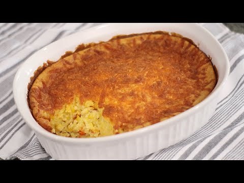 The Ultimate Cream Cheese Corn Casserole using corn muffin mix ~ Memorial Day side dish ideas