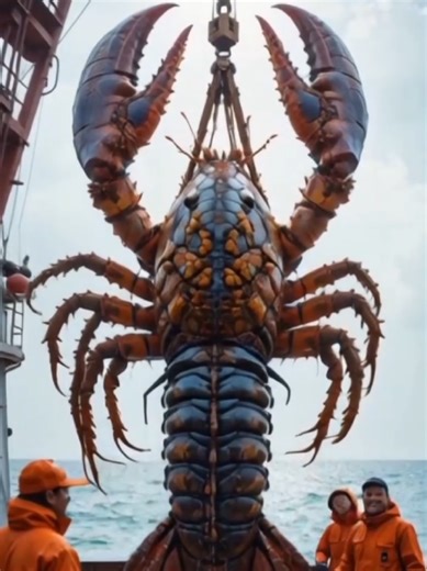 Giant Sea Creature Transformation: Before and After