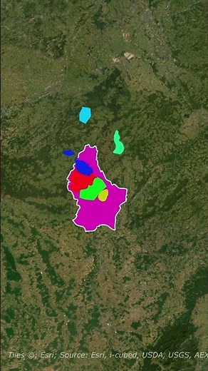 You Can Fit 7 Countries Inside Luxembourg?! 😳🌍 #geography #map