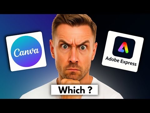 Canva vs Adobe Express (2025) Which is BETTER??
