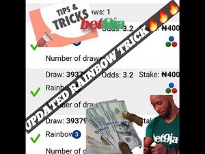 2023 Discovered Trick on how to bet and win on RAINBOW in Bet9ja 49balls 💯✔️#BET9JA#49BALLS#RAINBOW