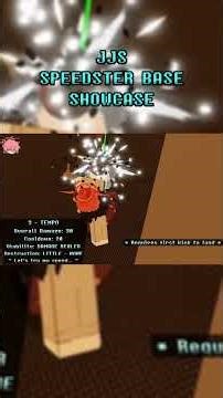 Speedster Base Showcase ⚡| JJS Custom Character #jjs #jujutsushenanigans #voiceacting #fypage #fyp
