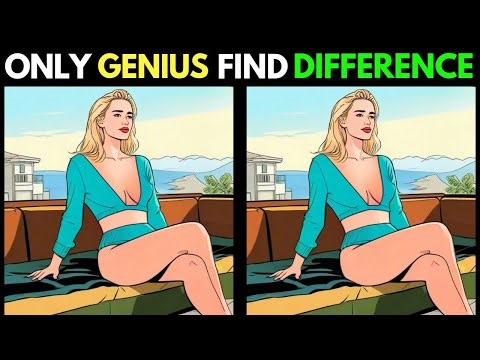 Spot The Difference: Only Genius Find Differences [ Find The Difference Number. 518 ]