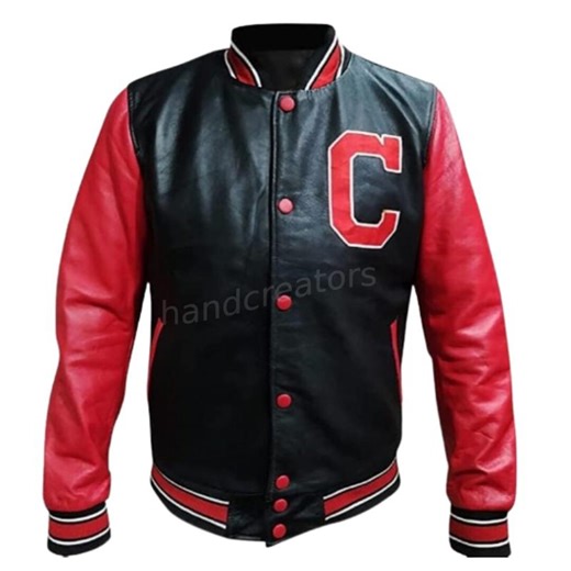 Vintage Black and Red Leather Letterman Jacket: Wool Varsity Bomber - Etsy