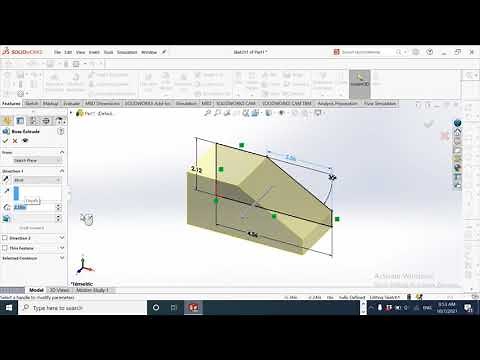Angle Block - SolidWorks