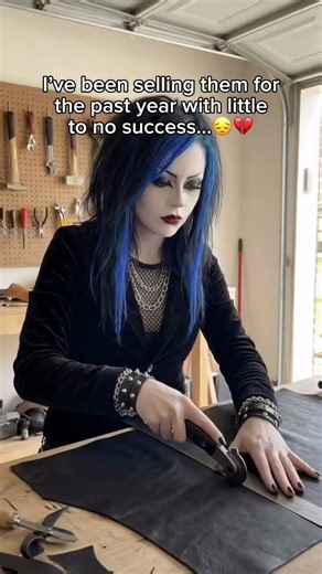 Do you like my wallets?🖤🦇#goth #gothgirl #handmade #smallbusiness