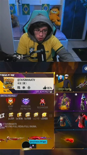 Apelapato reviewing a level 100 account