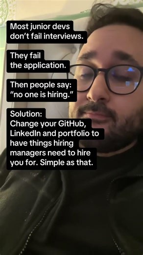 DM me “applications” to learn how to avoid failing applications and land more interviews