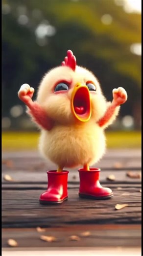 Screaming Chicken Dance @AnimalMetal #ニワトリダンス #ひよこ #叫ぶ #chickendance #petdance