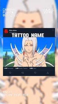 Tattoo Name In Naruto #madaraedit #naruto #narutouzumaki #narutoamv #narutoshippuden