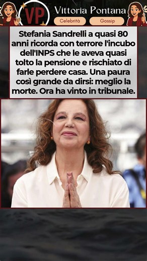 Stefania Sandrelli a 80 anni: "L'INPS mi ha quasi tolto tutto. Meglio la morte che perdere casa"
