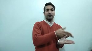 Watch how to sign 'candidly' in American Sign Language.