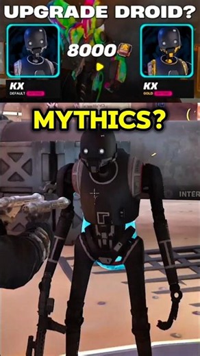 Mythic Droids Upgrade or Skip? In Fortnite Droid Tycoon