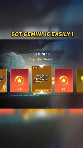Gemini 16 easy Unlock! 🔥👆🏻| Mech Arena #mecharena #craterush #mecharenarobotshowdown #gaming #shorts