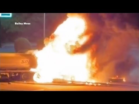 More details released surrounding massive tanker fire overnight Saturday in Fort Worth