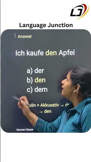 Learn German with Language Junction| Daily 2-Minute German Grammar Lessons